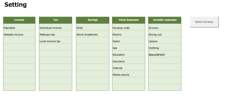 Household Budget Excel Template free I Recommend It To Anyone Who