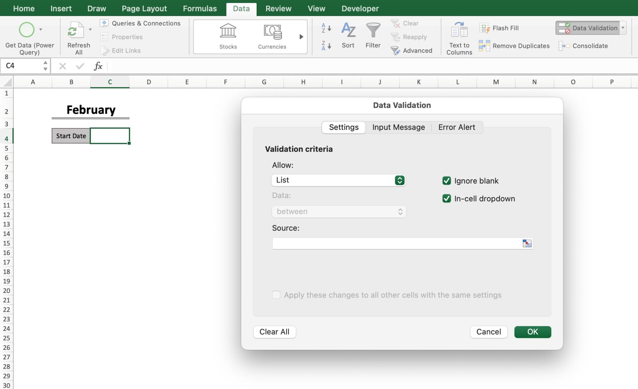 Starting with payday! How to create an Excel calendar with holidays ...