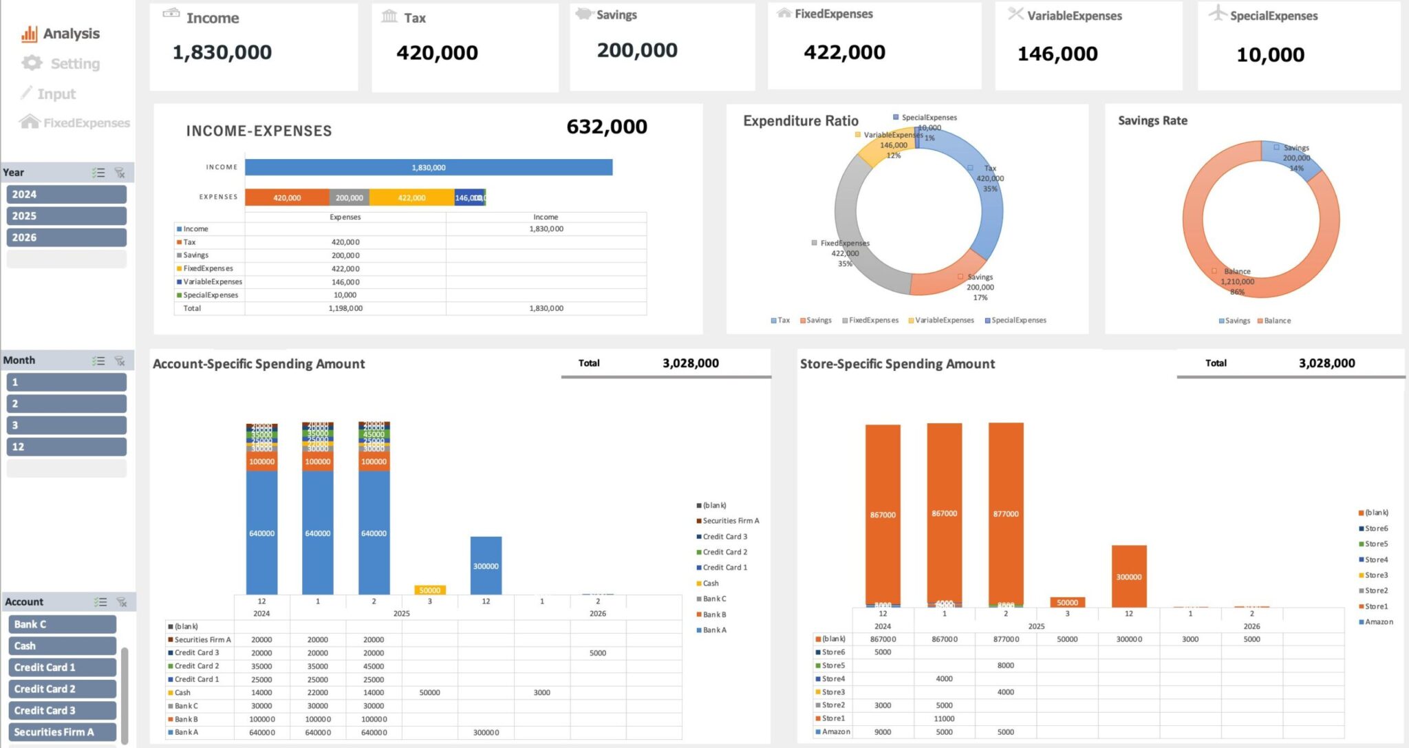 【Free Excel Kakeibo Template】Simple Budget Tool That Actually Works ...